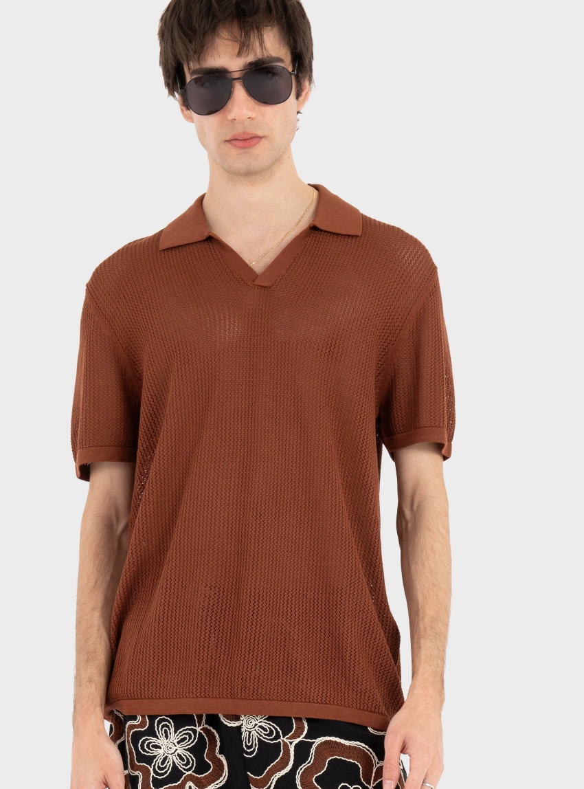 Antony Morato Slim Fit Knit - Rust