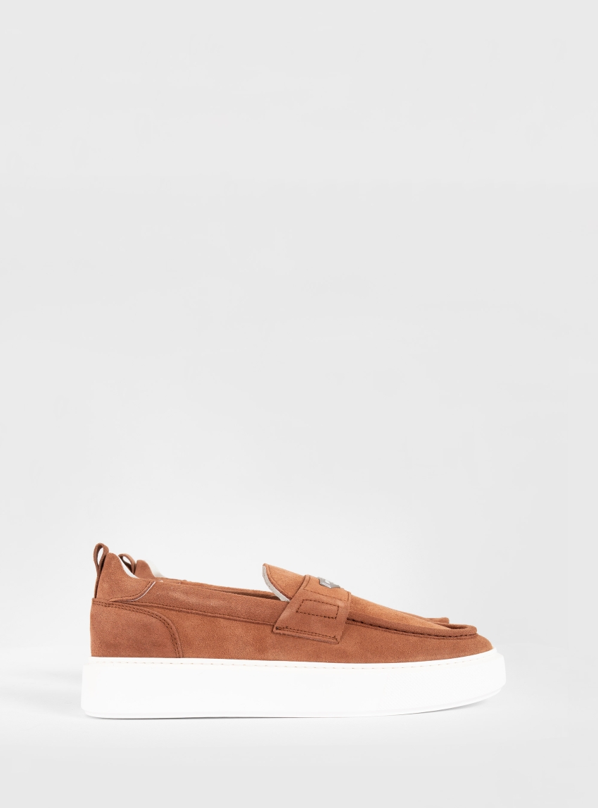Antony Morato Rowan Suede Loafes - Rust