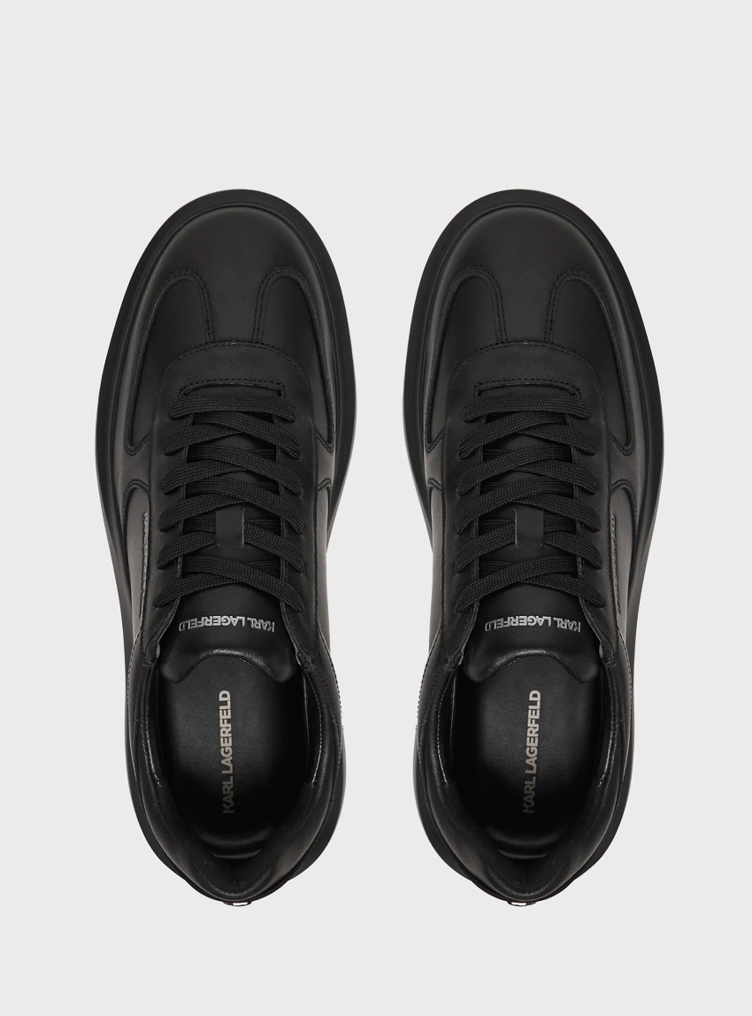 Karl Lagerfeld Kore Apron Front Lo Sneakers - Black