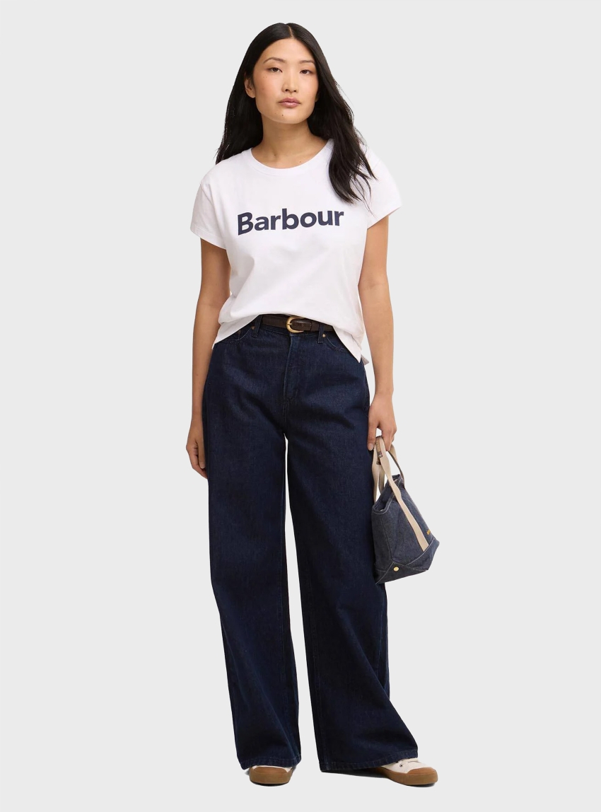 Barbour Hartland T-Shirt - White