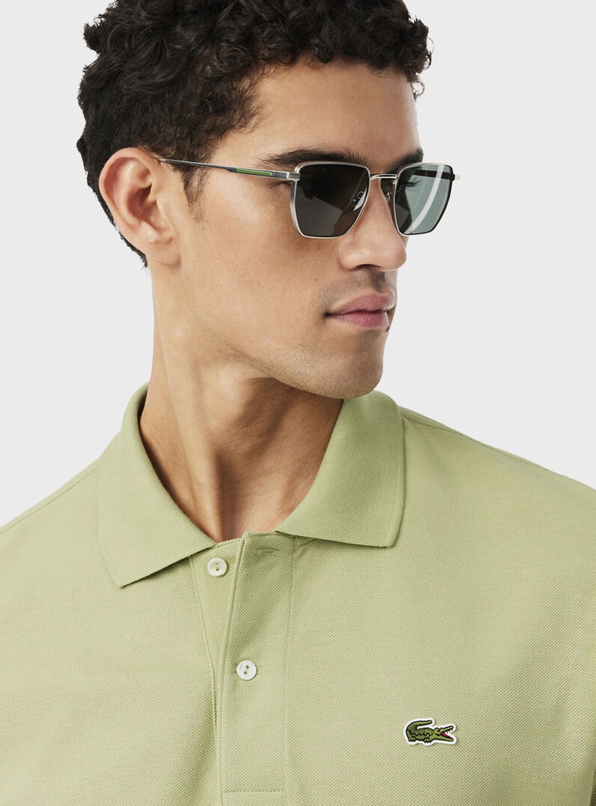 Lacoste Classic Fit L.12.12 LIGHT Piqué Polo - Lime