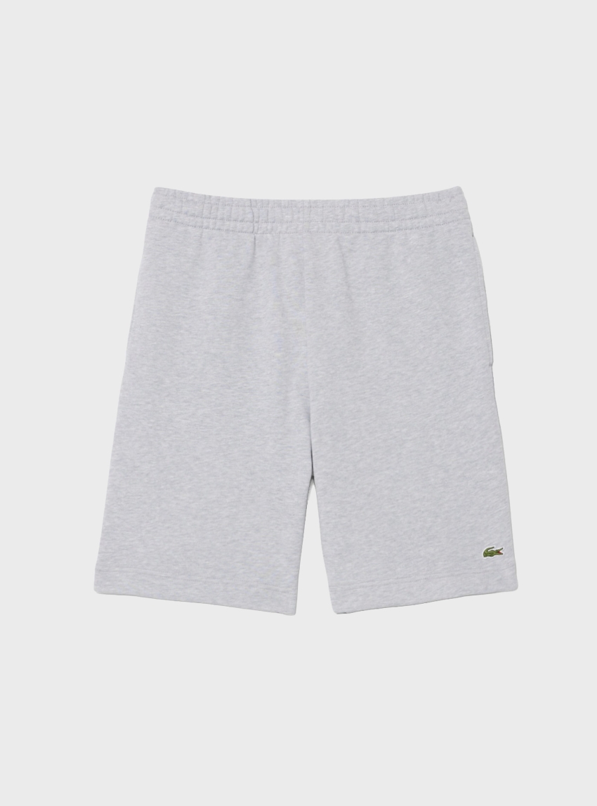 Lacoste Slim Fit Fleece Shorts - Light Grey Melange