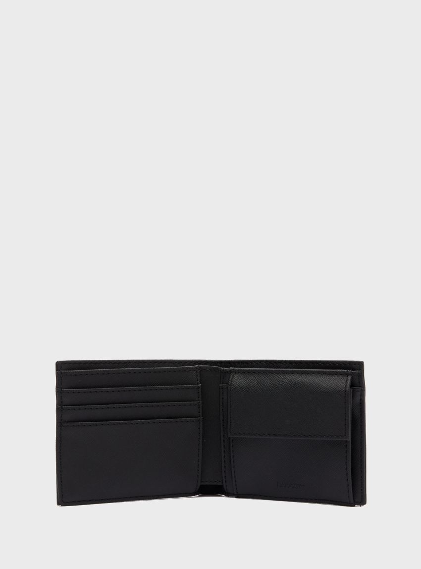 Lacoste Medium Classic Billfold - Black