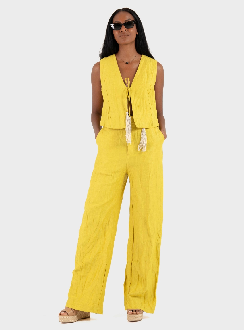 Souvenir Vest - Lime