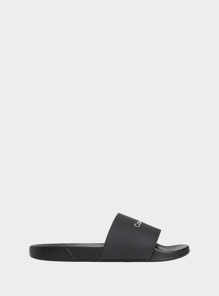Calvin Klein Nemo - Contoured Logo Sliders - Black