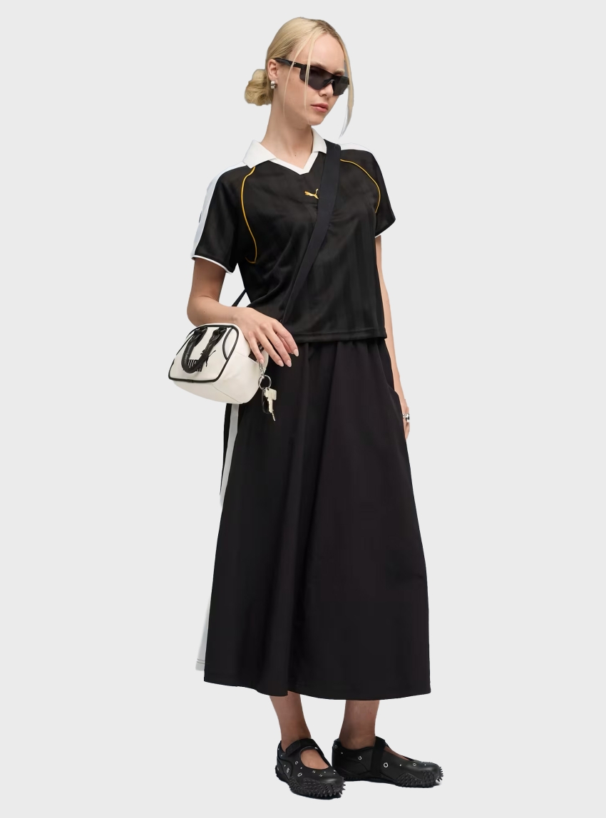 PUMA T7 Relaxed Football Jersey - Black