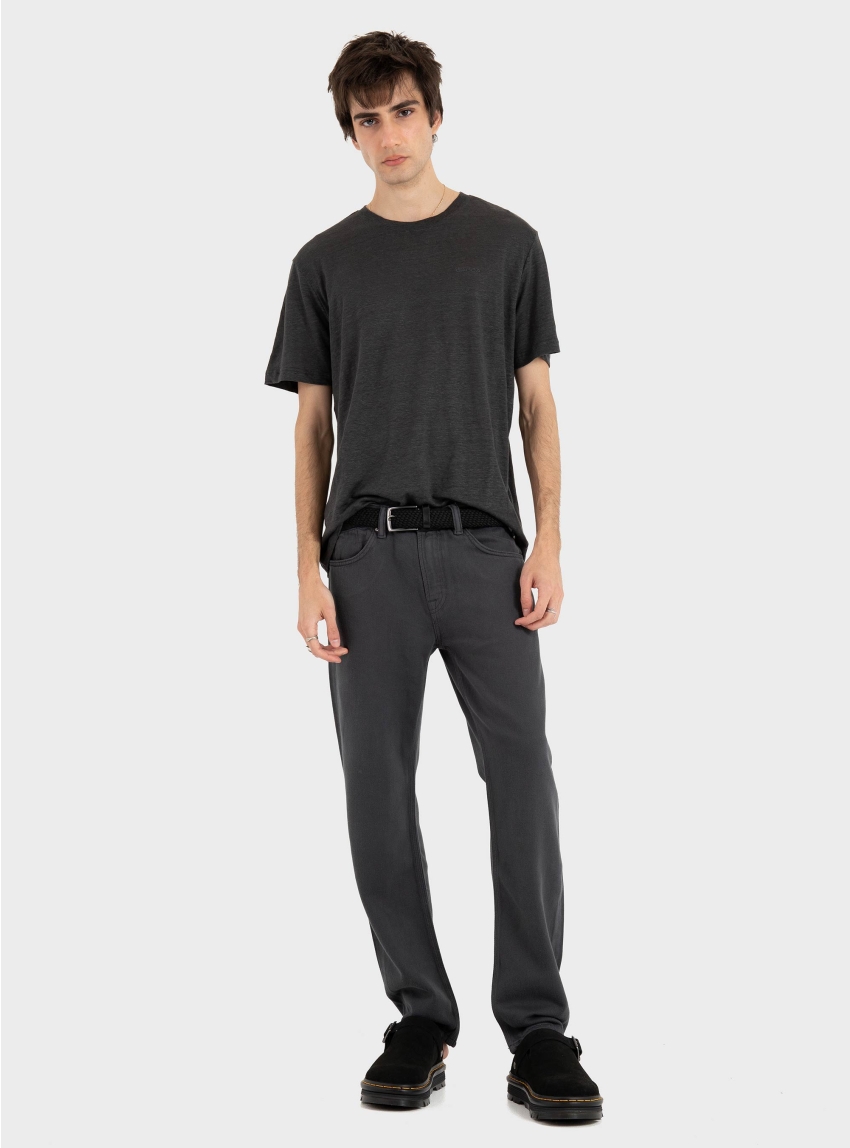 Gabba GABdune Linen SS T-Shirt - Black