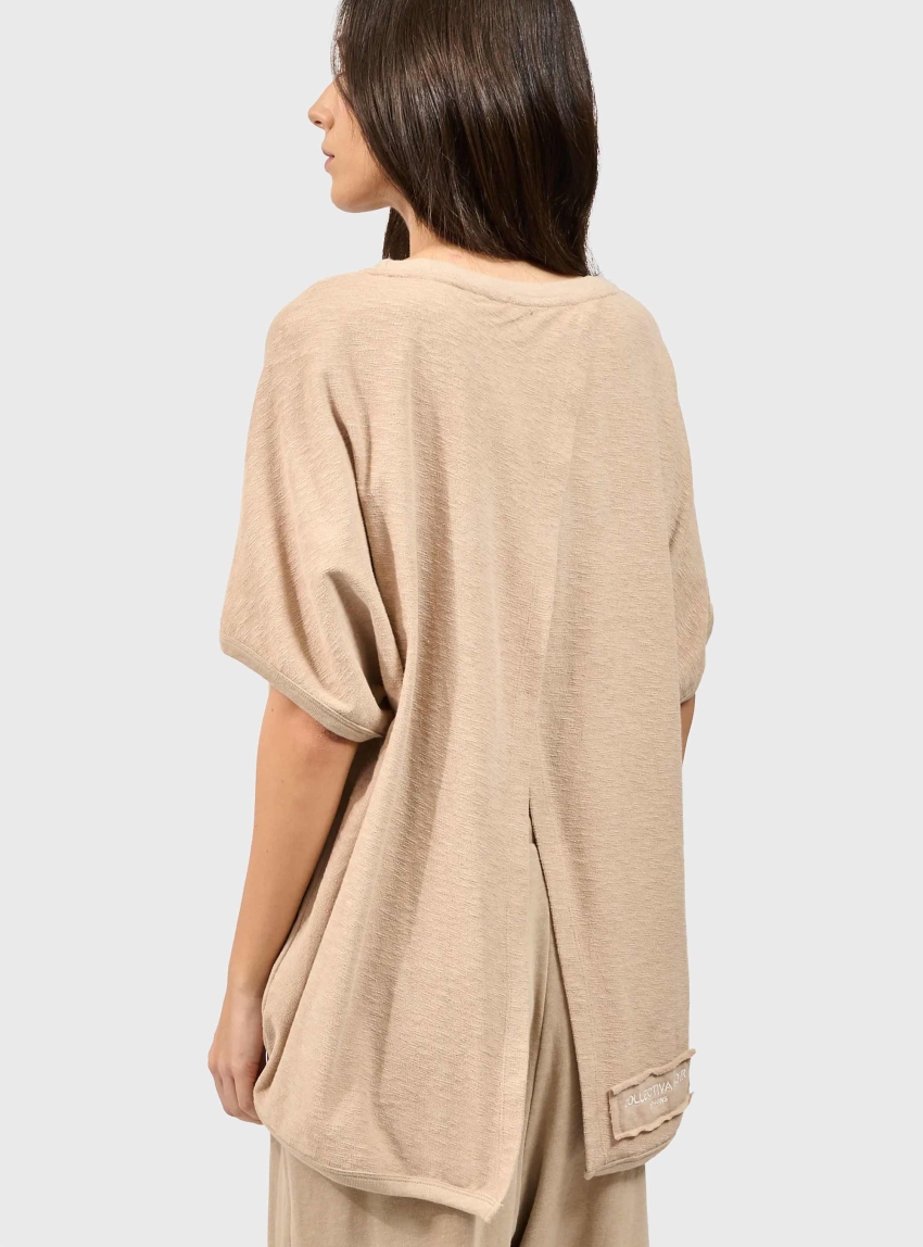 Collectiva Noir Arlo Top - Beige