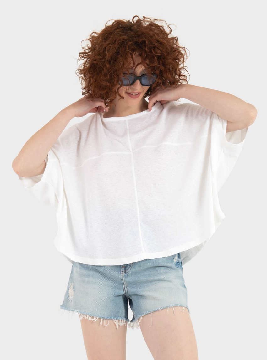 Collectiva Noir Elysian Top - White