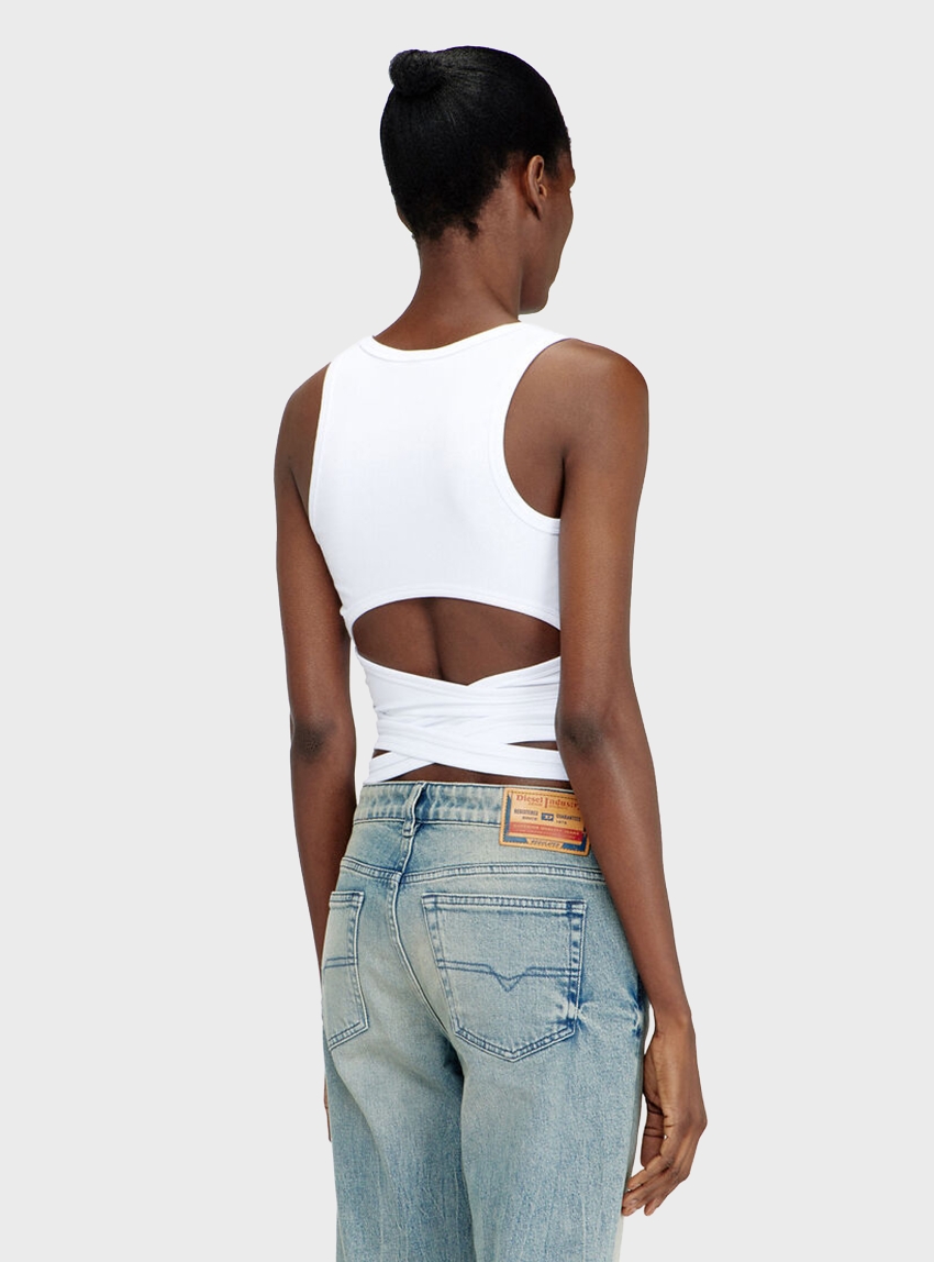 Diesel T-Anky-Tail-S1 Tank Top - White