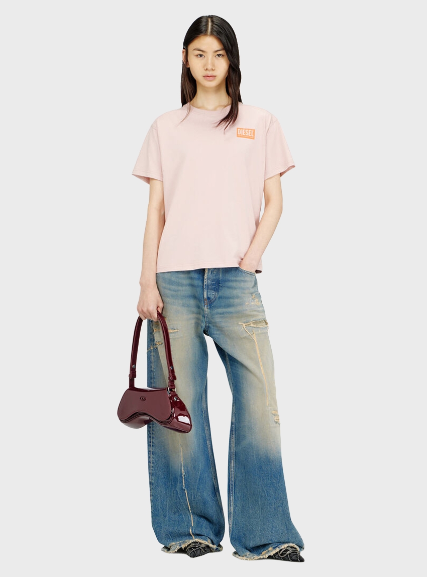 Diesel T-Normy-S6 T-Shirt - Pink