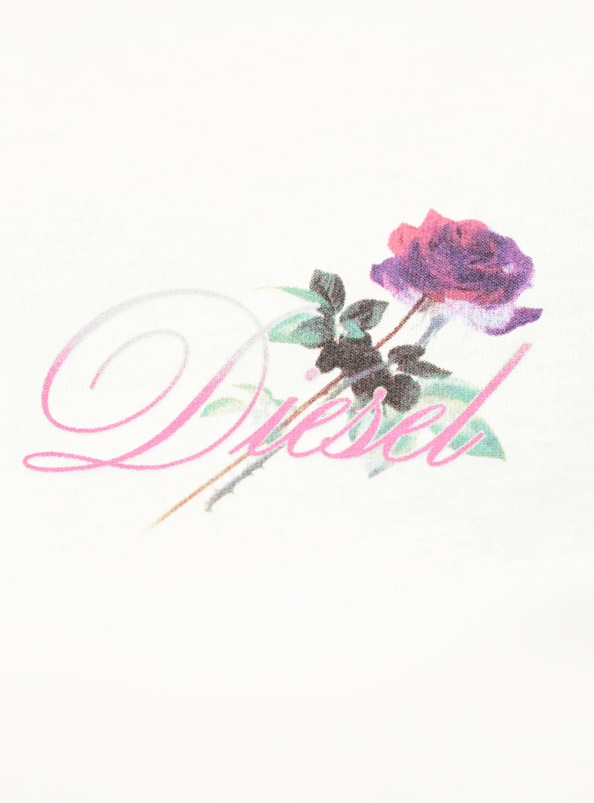 Diesel T-Cropyn T-Shirt - White