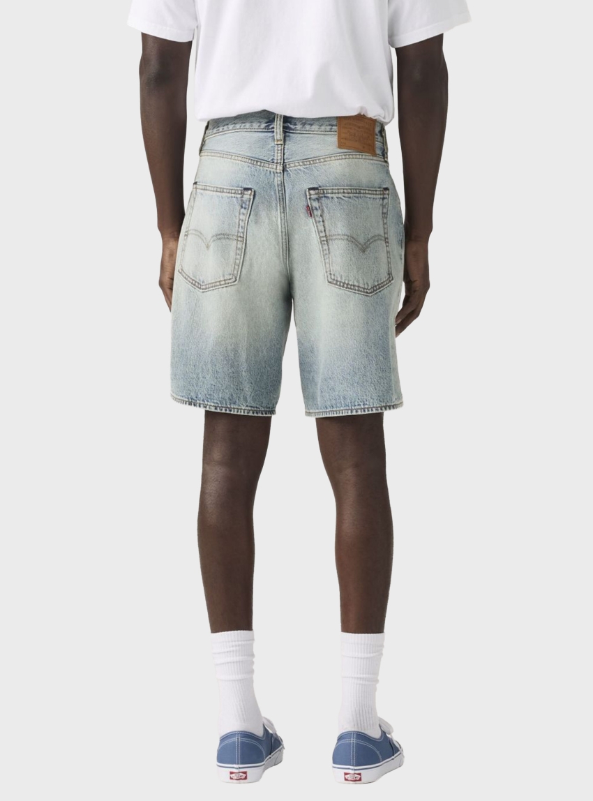 Levi's 468 Loose Fit Shorts - Light Aged Denim