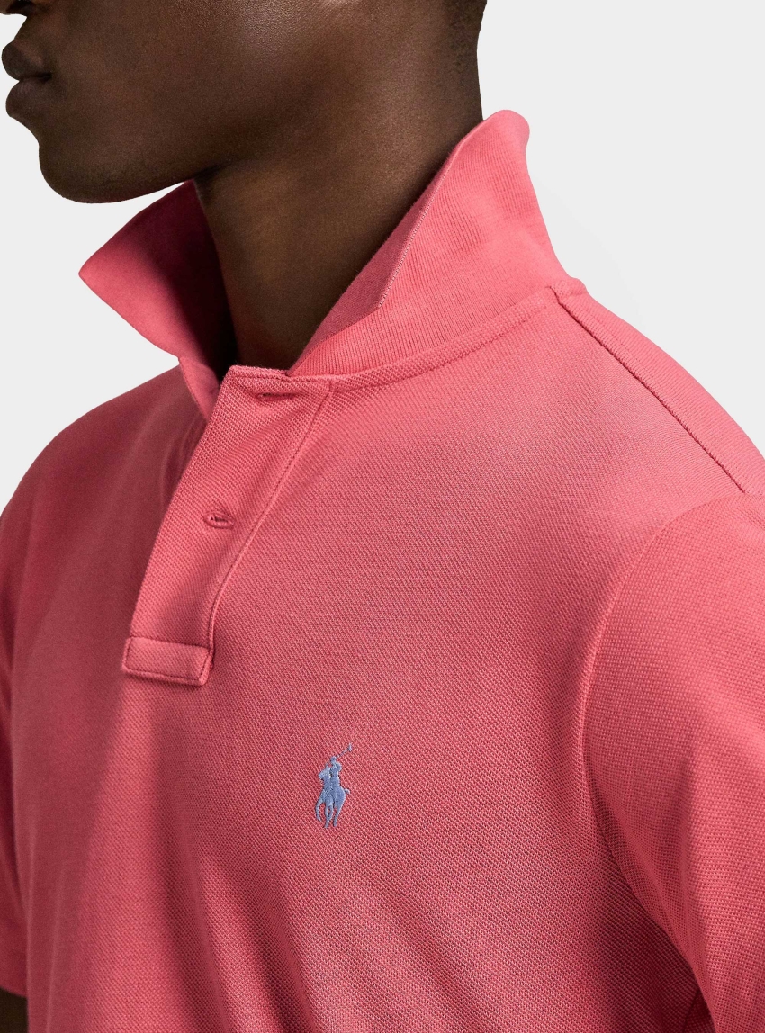 Polo Ralph Lauren The Iconic Mesh Polo Shirt - Coral