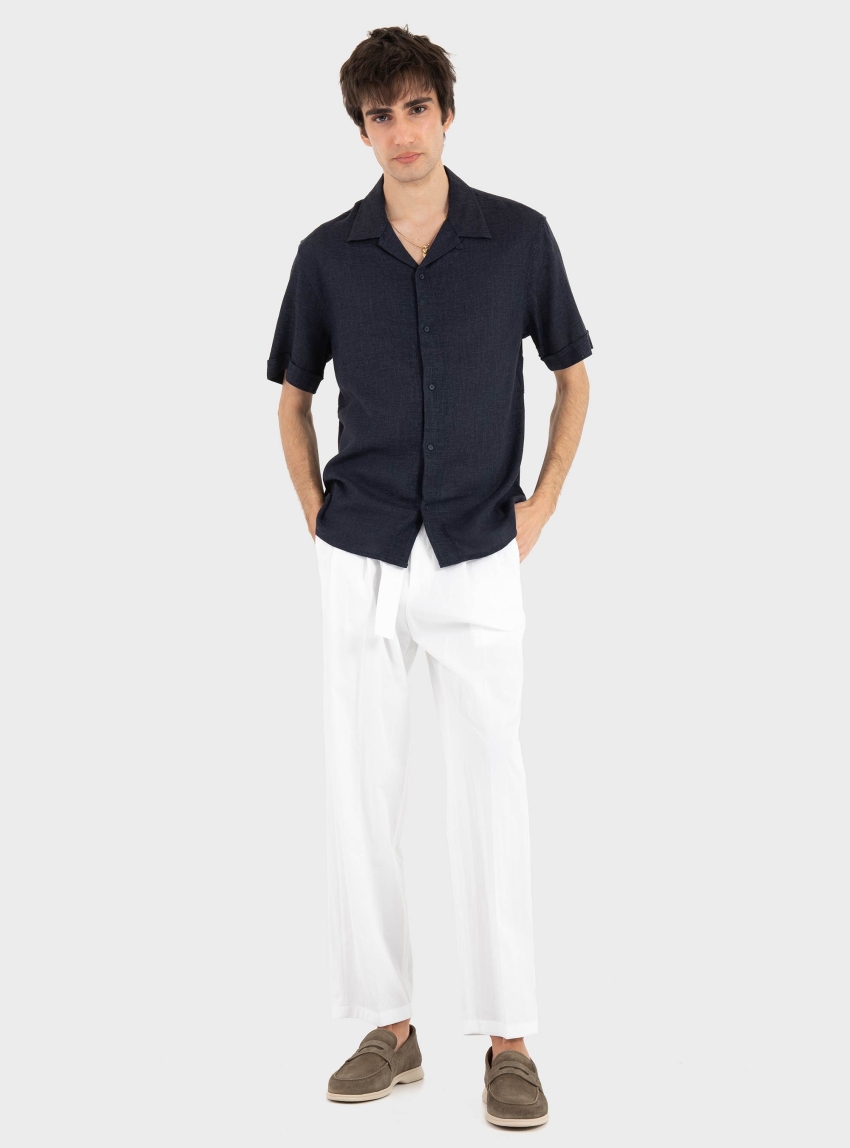 Antony Morato Shirt Honolulu Regular Straight Fit - Blue