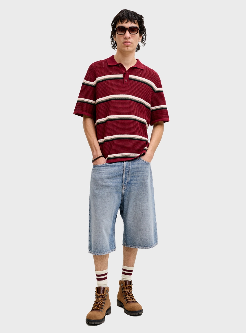 Jack & Jones Ron Original Shorts Sbd 968 - Light Aged Denim