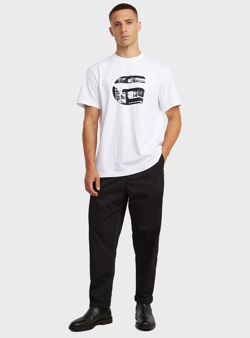 G-Star Pleated Chino Relaxed Tapered - Black