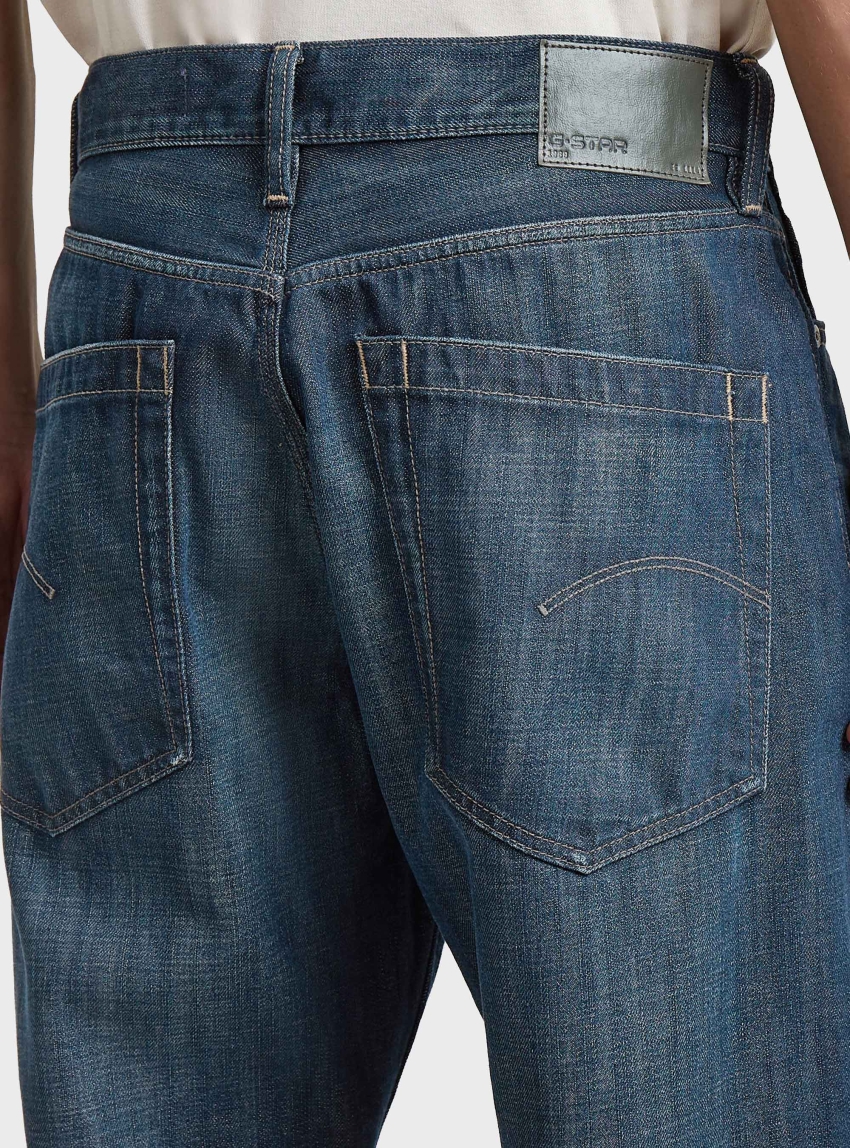 G-Star Deeggie Relaxed Straight Jeans - Dark Aged Denim