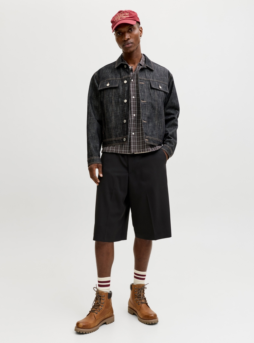 Jack & Jones Owen Toby Chino Shorts Xlng - Black