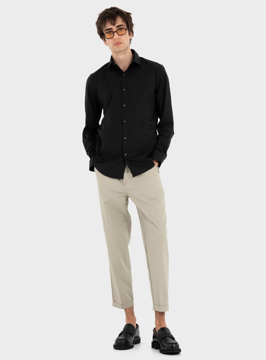 Gianni Lupo Pleated Trousers - Sand