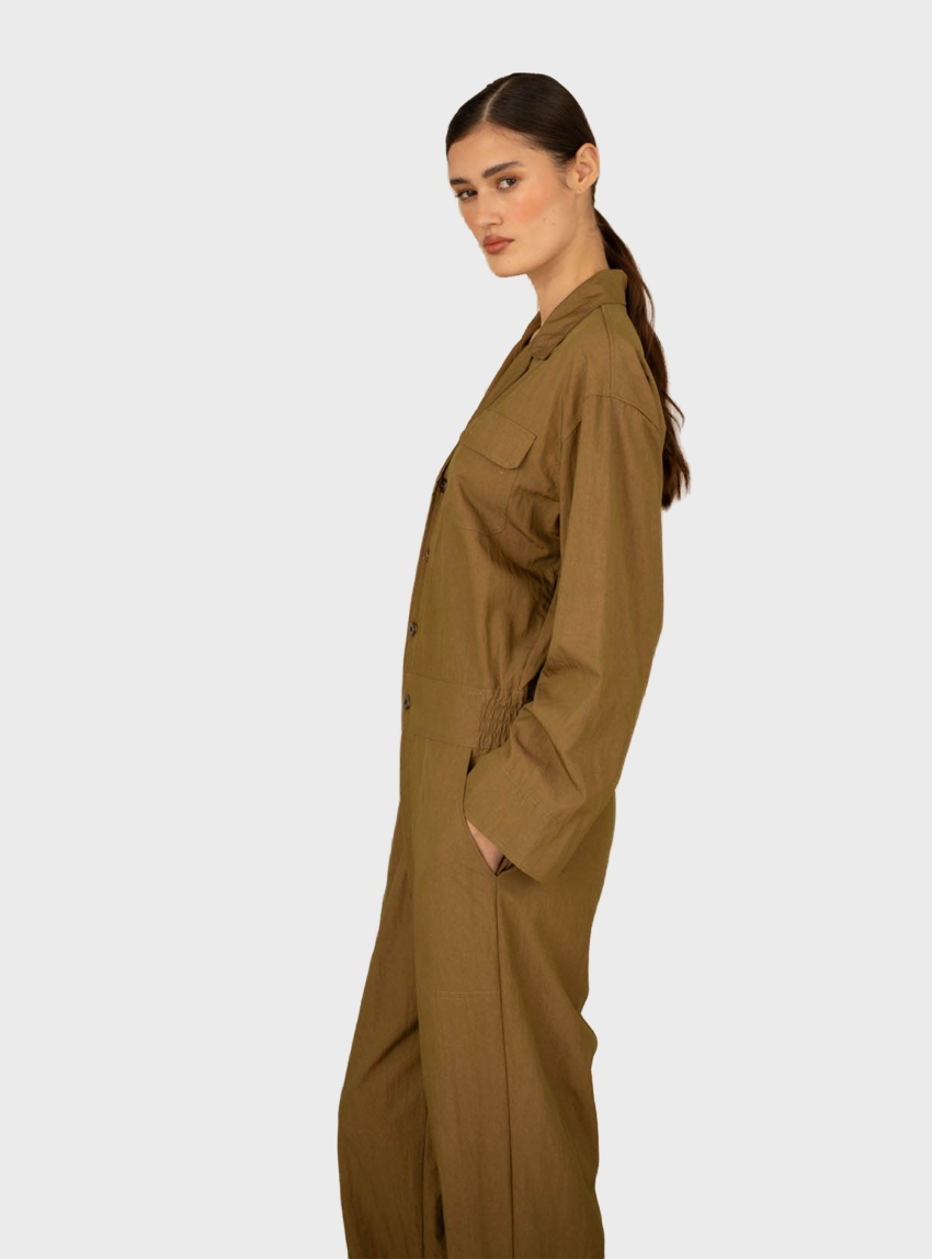 Philia Loft Overall - Olive