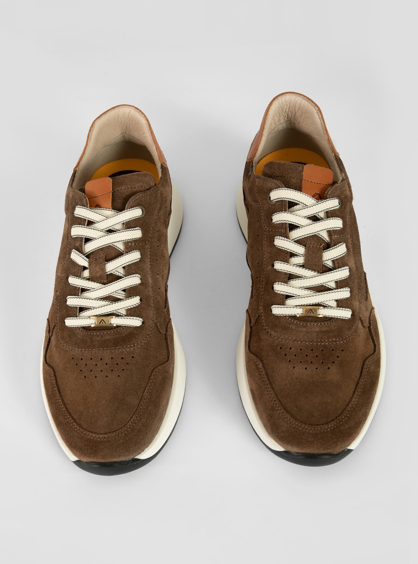 Ambitious Ronnie Suede Sneakers - Brown