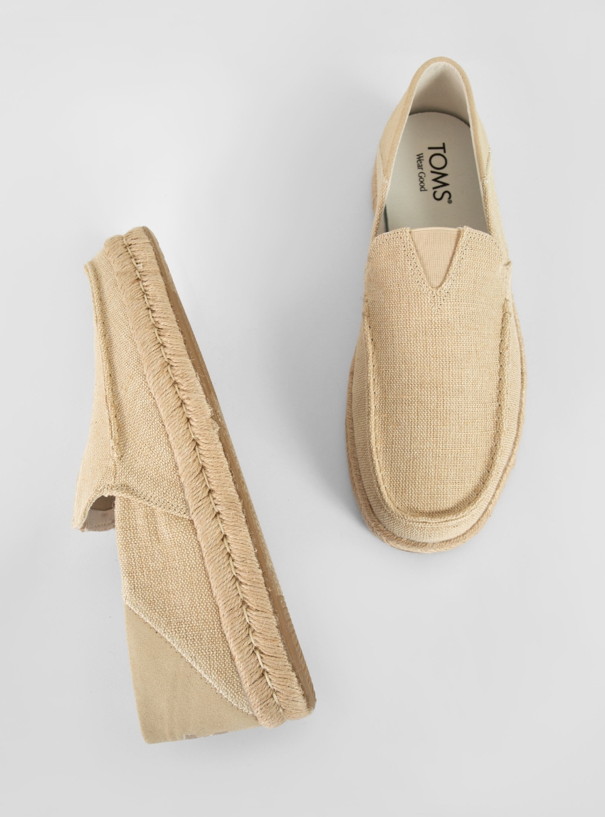 Toms Alonso Rope Loafers - Natural