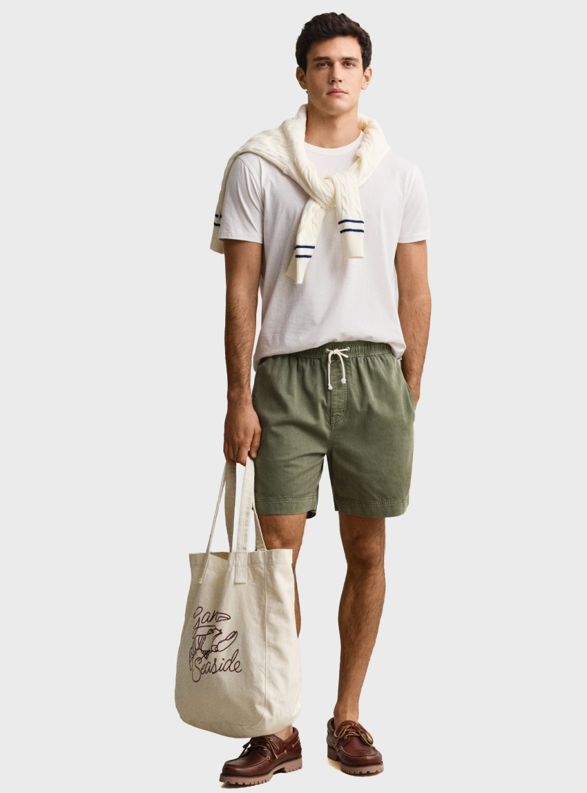 Gant Sunfaded Shorts - Olive 