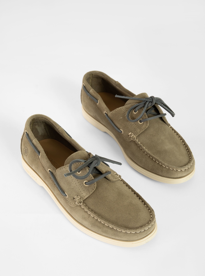 Lumberjack Navigator Boat Shoes - Green