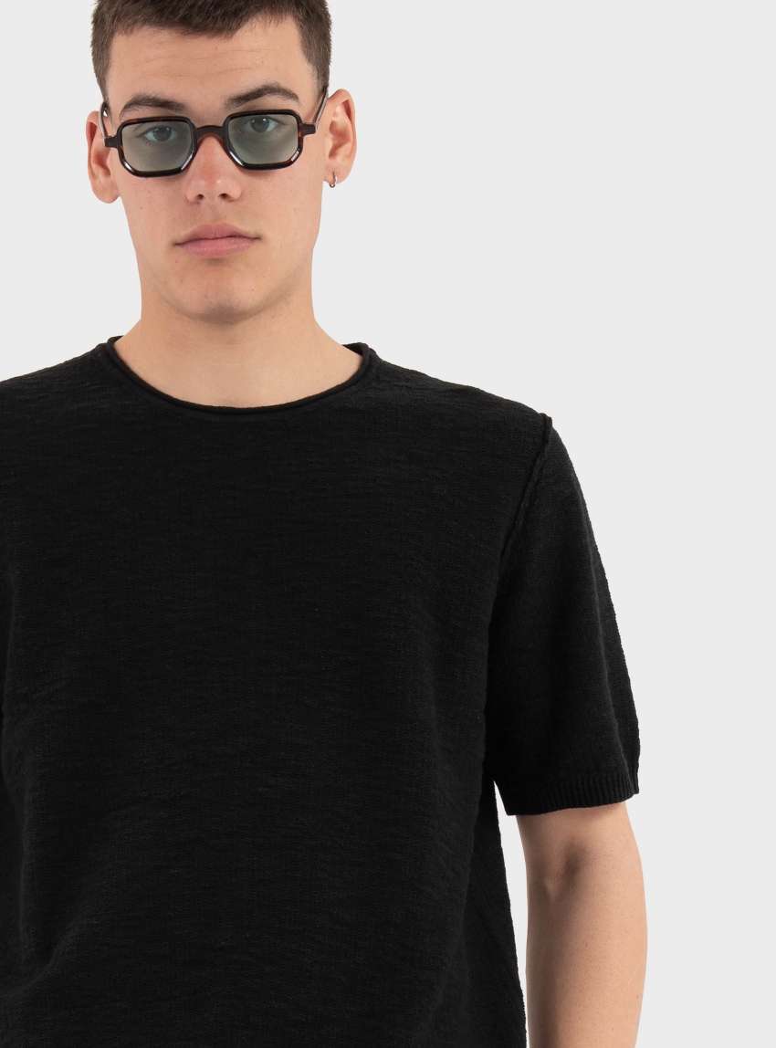 Gabba GABnigel Alto Knitted T-Shirt - Black