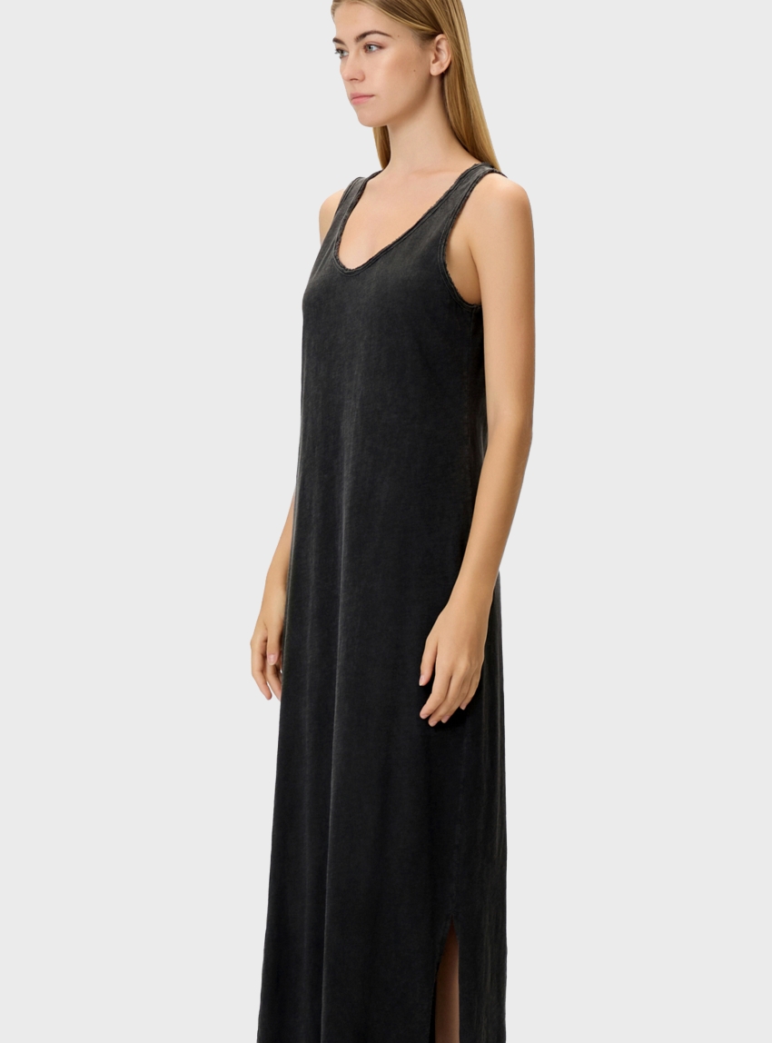 Dirty Laundry Maxi Tank Dress - Washed Black