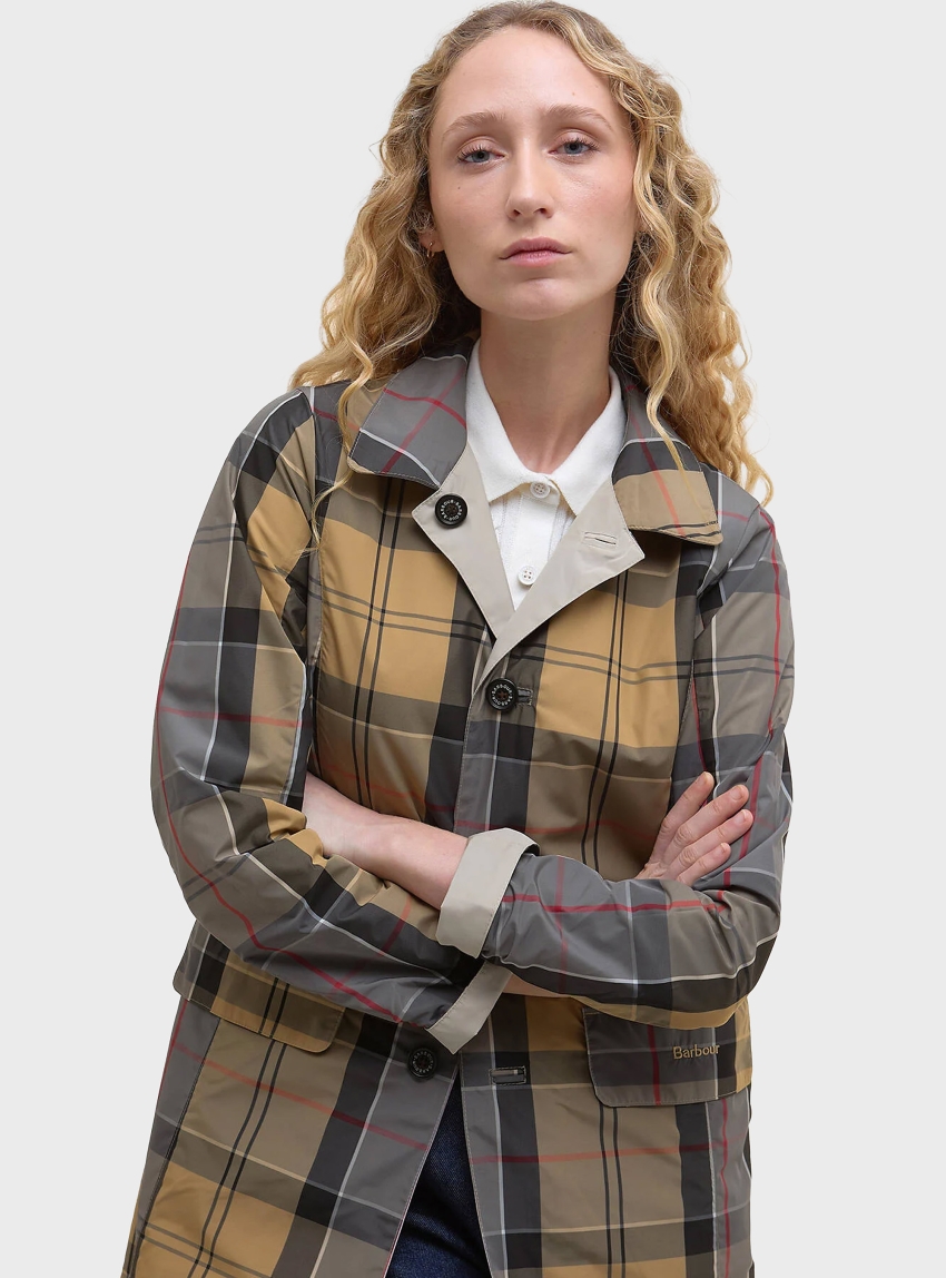 Barbour Babbity Reversible Showerproof Jacket - Pumice Stone