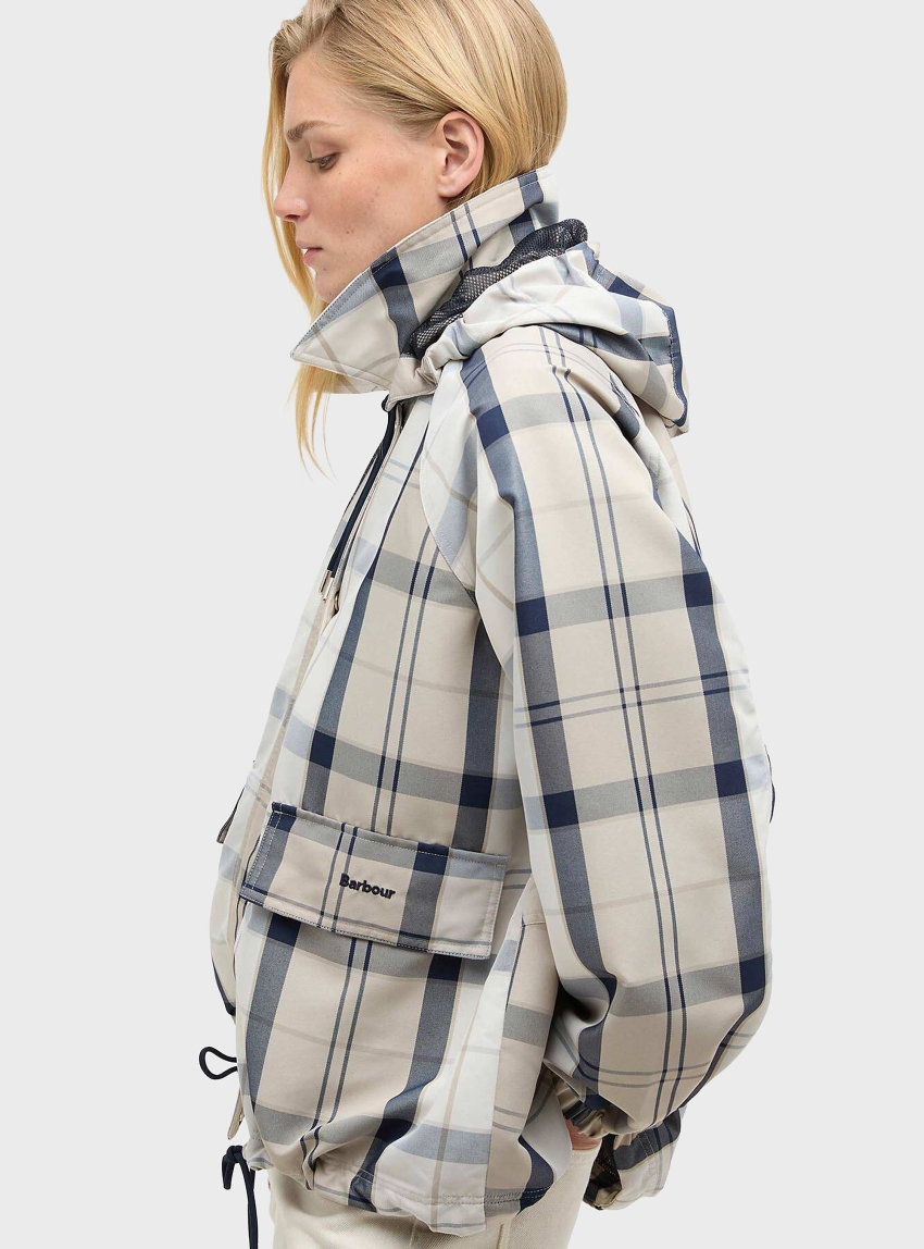 Barbour Ballina Check Showerproof Jacket - Tartan
