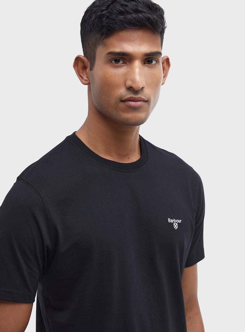 Barbour Essential Sports T-Shirt - Black
