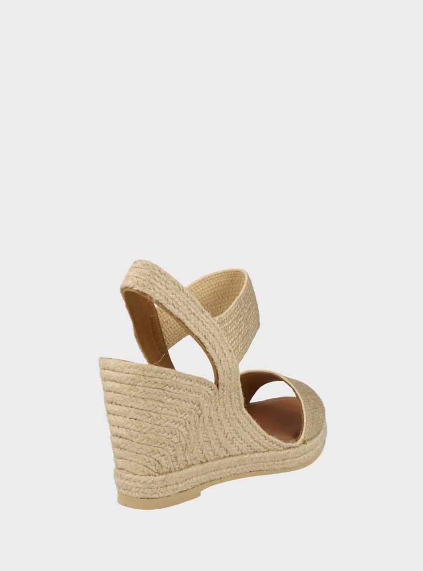 Casteller Heel Sandals - Gold