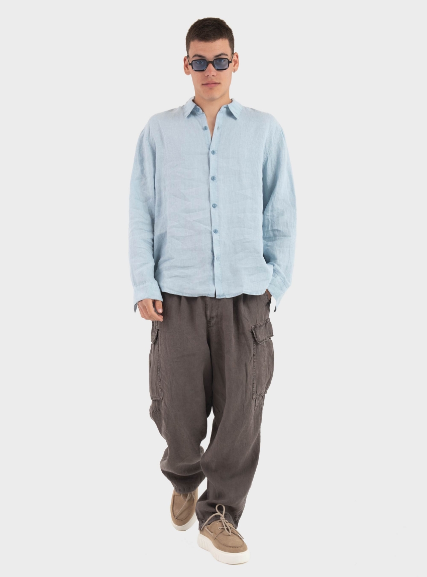Keeling Relaxed Fit Cargo Pants - Brown