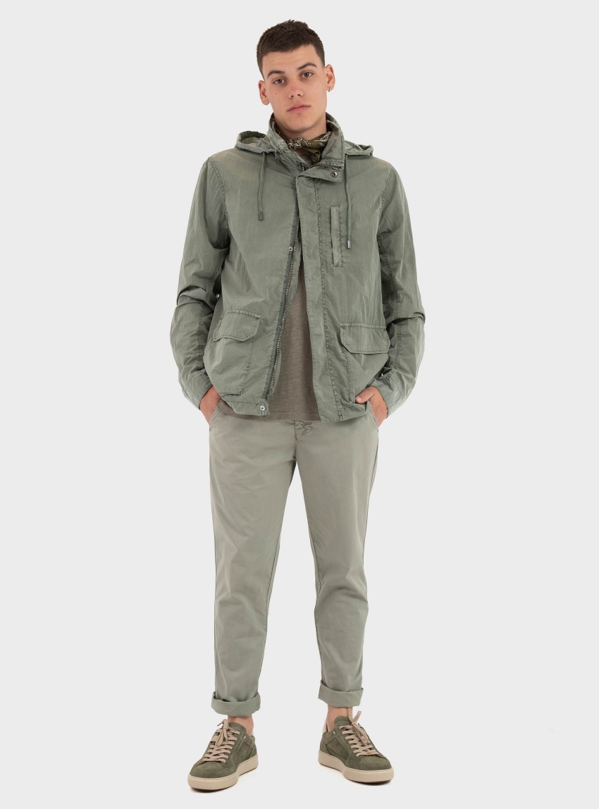 Keeling Regular Fit Jacket - Light Olive