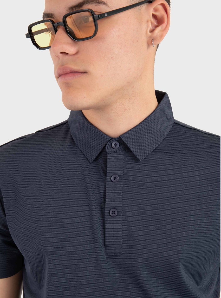 Gianni Lupo Regular Fit Polo Shirt - Navy