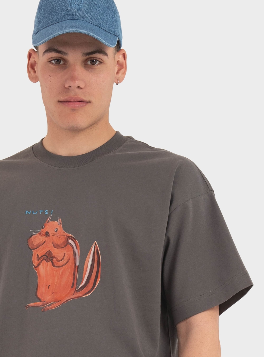 Gianni Lupo Regular Fit T-Shirt - Dark Grey