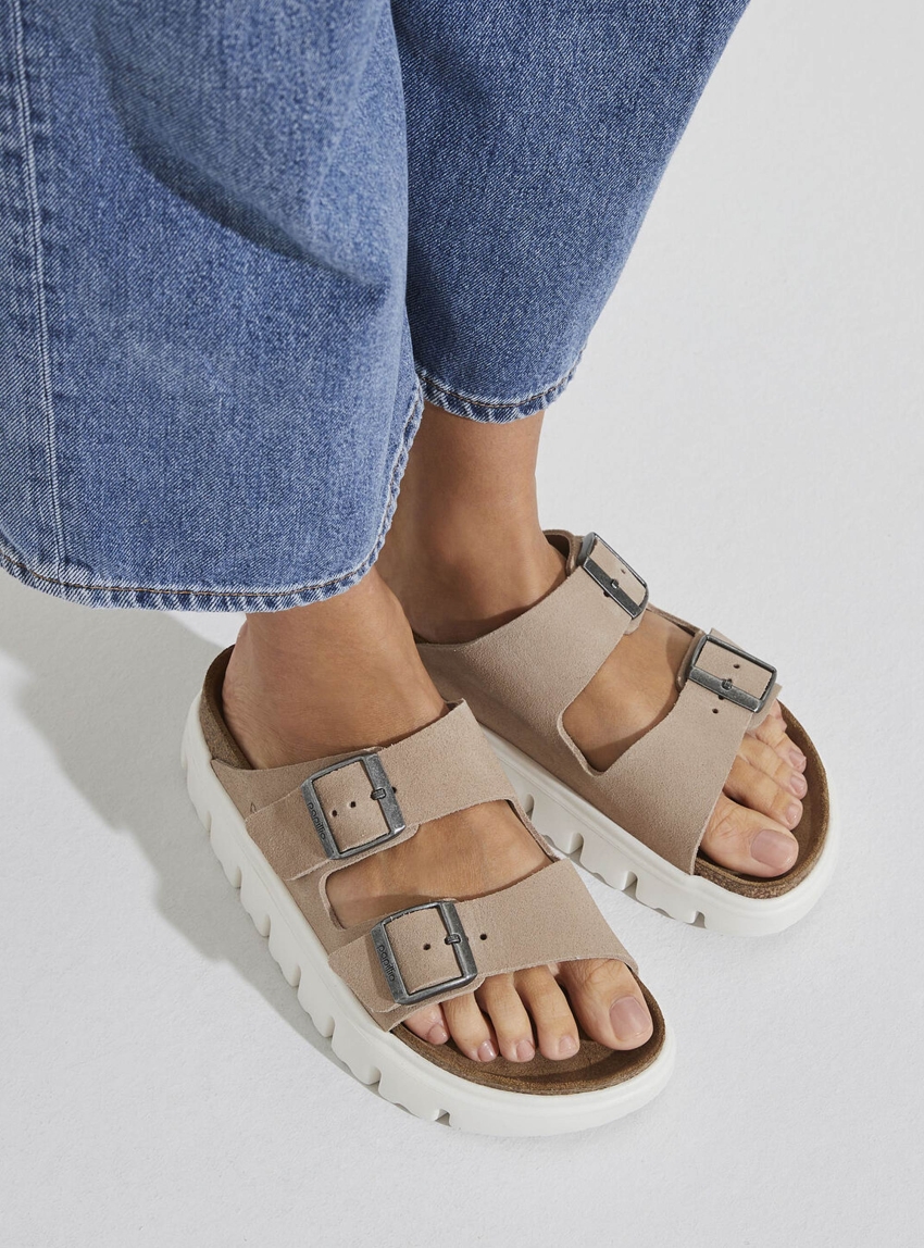Birkenstock X Papillio Arizona Chunky Narrow Fit Sandals - Sand