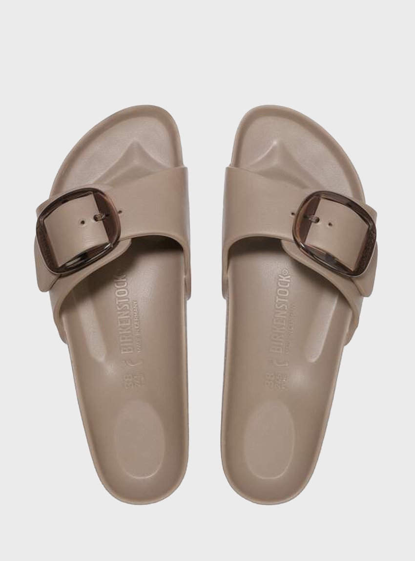 Birkenstock Madrid Big Buckle Eva Narrow Fit Sandals - Taupe