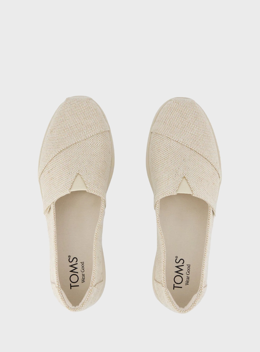 Toms Alpargata Plus Espadrilles - Gold