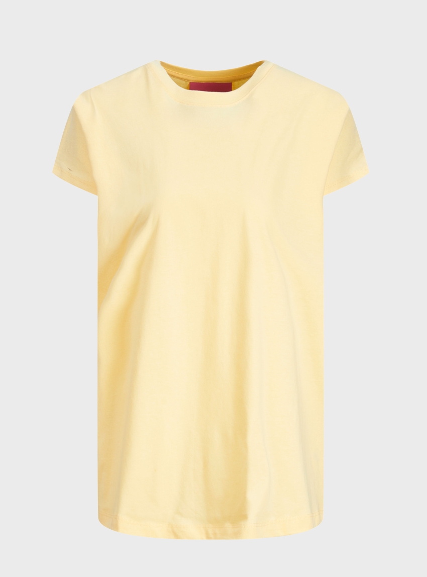 JJXX Astrid Boxy Sleeve Every Tee - Yellow