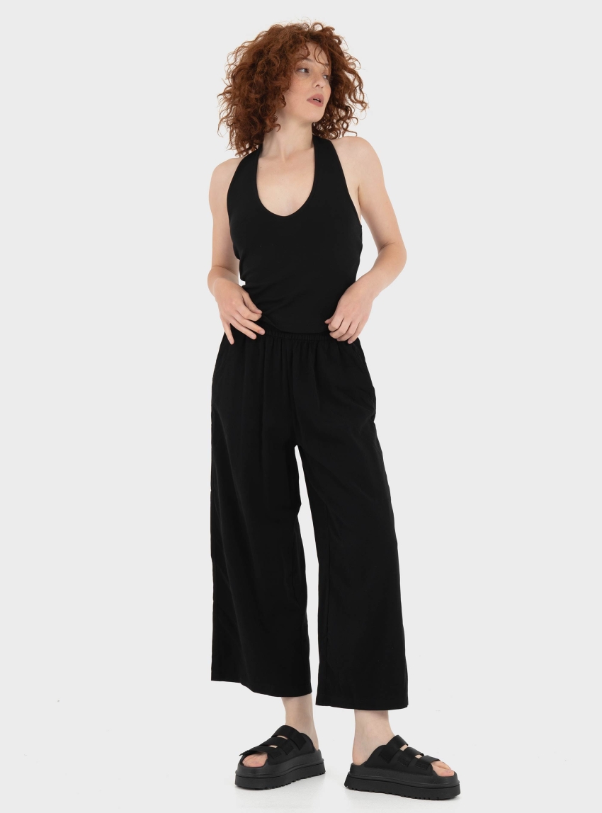 Only Aris Culotte Pants - Black