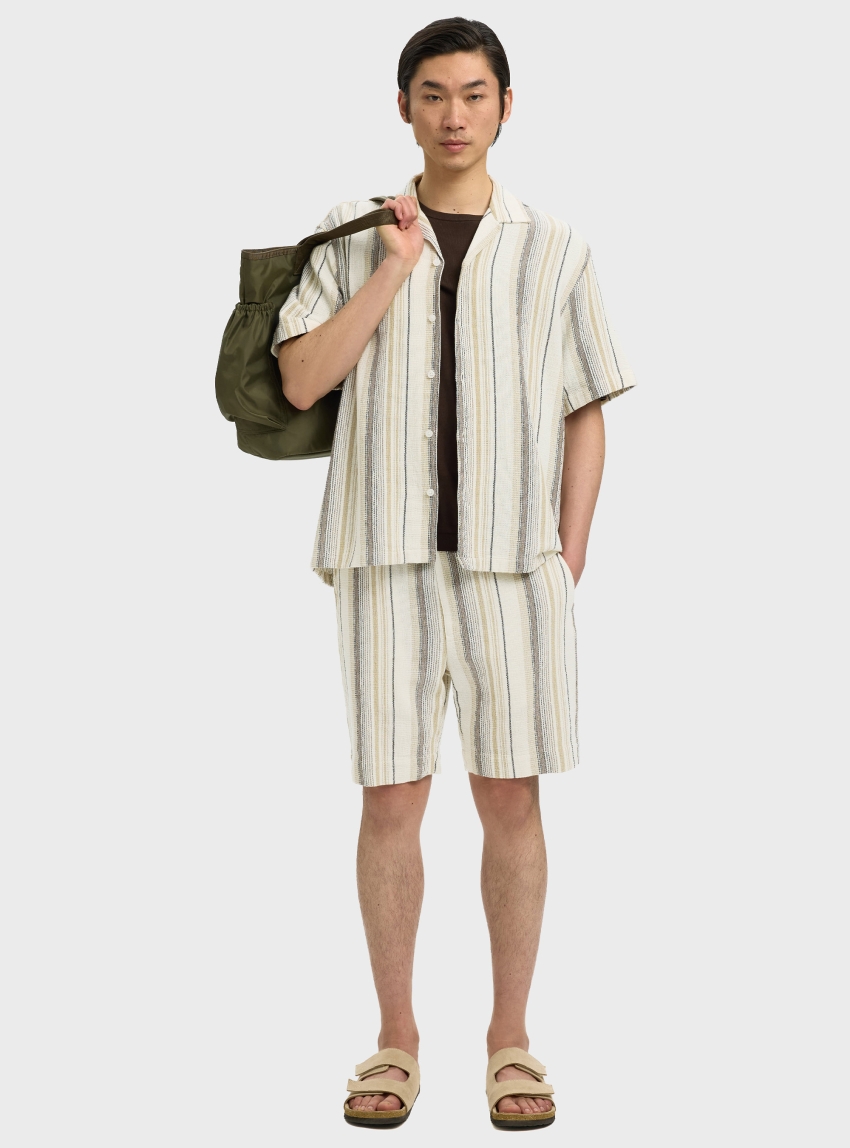 Selected Rlxcal Resort Shirt - Ecru