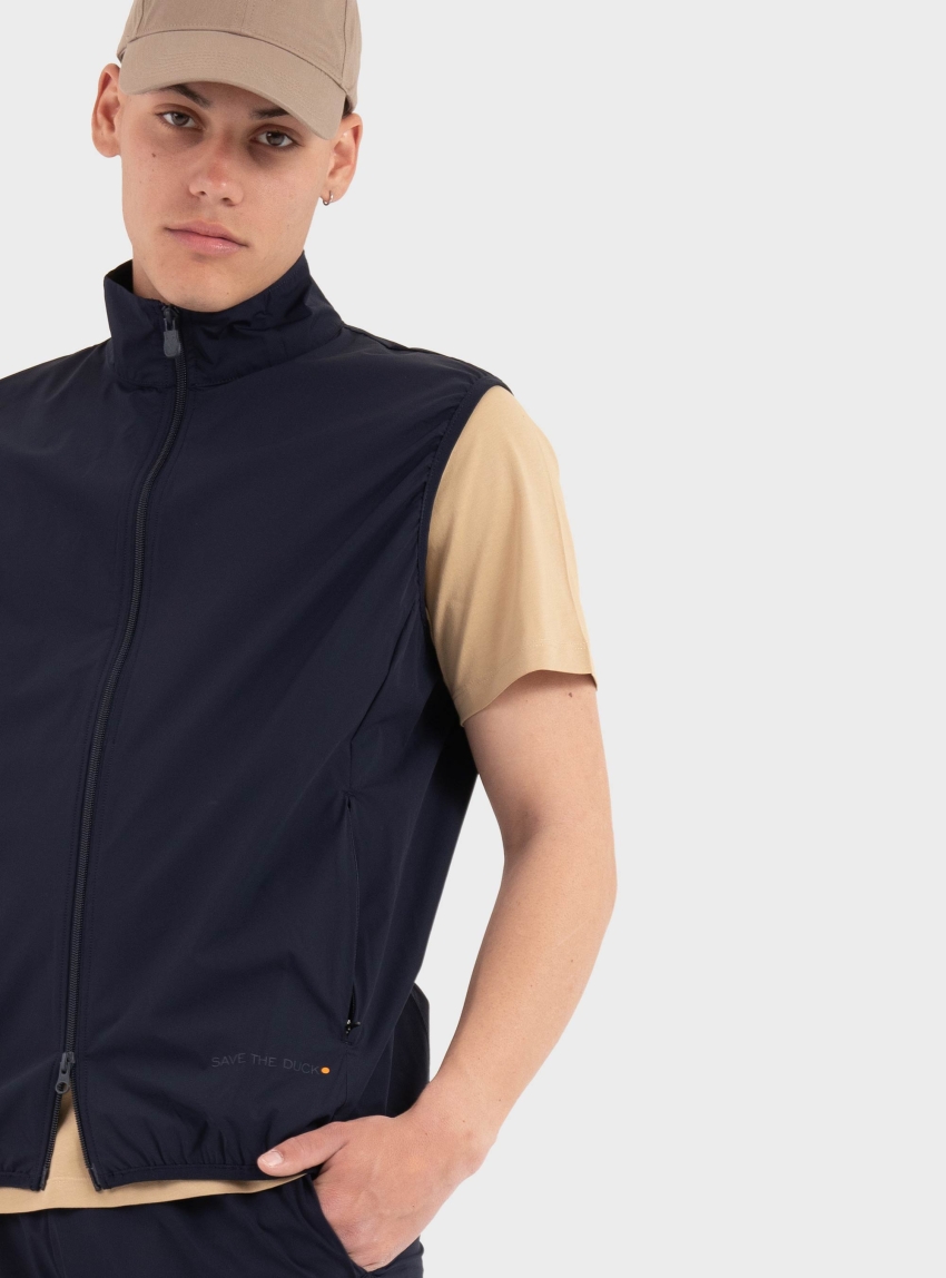 Save The Duck Asap Vest Jacket - Navy