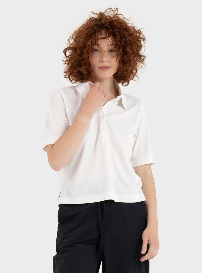 Save The Duck Inia Polo - Off White