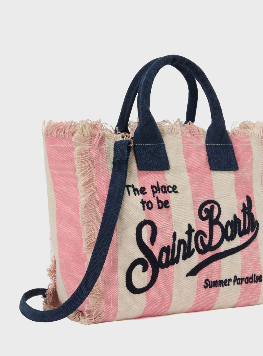 MC2 Saint Barth Colette Hand Bag With Strap - Pink