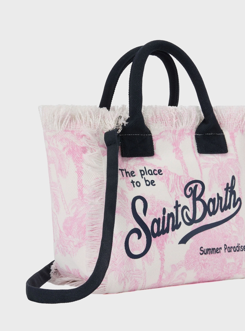 MC2 Saint Barth Colette Hand Bag With Strap - Baby Pink