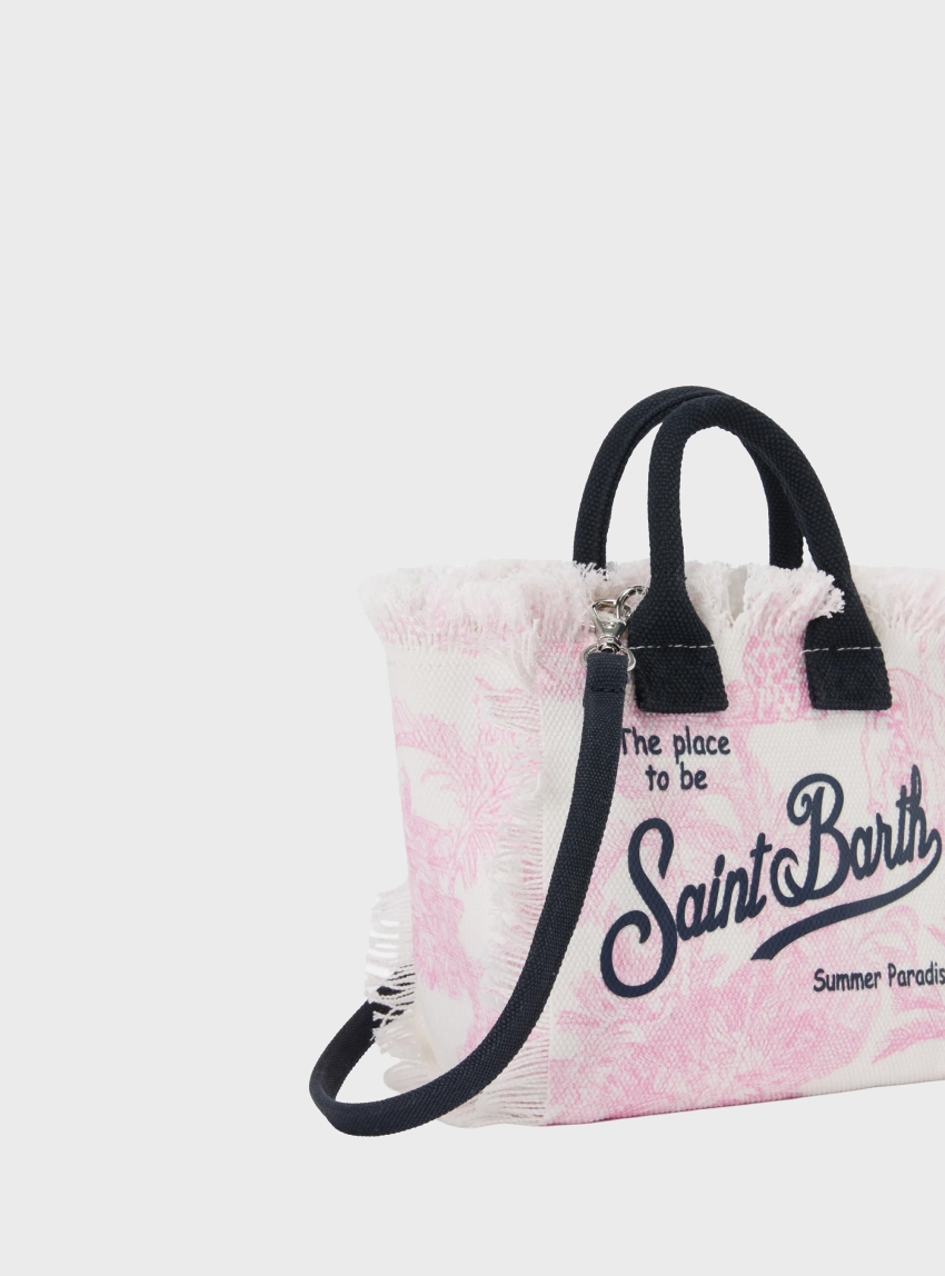 MC2 Saint Barth Vanity Mini Small Bag With Strap - Baby Pink